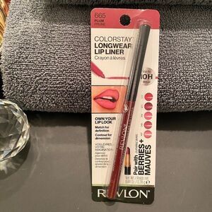 1052 Revlon Colorstay Longwear Lip Liner Makeup For Perfect Lips #665 Plum NWT